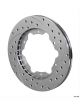 Wilwood Brake Rotor Srp Cross-Drilled Carbon Iron Silver Zinc Wash D