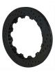 Wilwood Brake Rotor Cross-Drilled Driver Side Carbon Iron Black 1