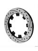Wilwood Brake Rotor Srp Series Drilled Slotted Carbon Iron Black