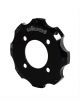 Wilwood Brake Rotor Hat Gt Series Fixed Mount Aluminum Black 5/16-1