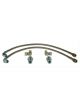 Wilwood Brake Hoses Flexline Braided Stainless Steel Honda Kit