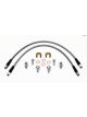 Wilwood Brake Hoses Flexline Braided Stainless Steel 20 In. Length