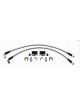 Wilwood Brake Lines Flexline Braided Stainless Steel 22 In. Length