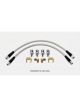 Wilwood Brake Hoses Flexline Braided Stainless Steel Front Buick Kit