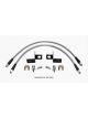 Wilwood Brake Hoses Flexline Braided Stainless Steel Front Ford Kit