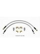 Wilwood Brake Hoses Flexline Braided Stainless Rear Fits Scion