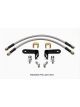 Wilwood Brake Hoses Flexlines Braided Stainless Steel 14.00 In. Len