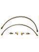 Wilwood Brake Lines Flexline Braided Stainless Steel For Use On Hond