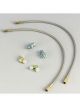 Wilwood Brake Lines Flexline Braided Stainless Steel For Use On Hond