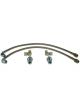 Wilwood Brake Lines Flexline Braided For Subaru Rear Pair