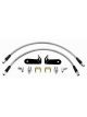 Wilwood Brake Lines Flexline Braided Stainless Steel Pontiac Front P