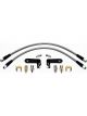Wilwood Brake Lines Flexline Braided Stainless Steel Ford Pair