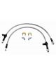 Wilwood Brake Flexline Front 24 In. Length Braided Stainless Steel S