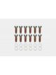 Wilwood Bolt Kit Hat/Rotor 5/16-18X1.00 Hhcs Gr8