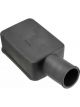 Projecta Straight PVC Terminal Cover Black Pack of 10
