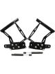 Aeroflow Billet Bonnet Hinge Kit Black Lc - Lj - Holden Torana