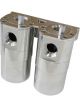 Aeroflow Dual Catch Can -10Orb Air / Oil Separator Diesel