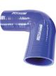Aeroflow Silicone Hose Reducer 90 Deg; Blue I.D 1.50-1.25