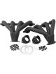 Aeroflow Gm Ls Block Huggers Natutral Steel Finish