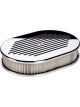 Billet Specialties Milled A/Cleaner Small Oval Ca Polished 11-7/8Lx8-3/