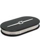 Billet Specialties Billet Streamline Lge Oval Black Air Cleaner