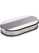 Billet Specialties Ribbed A/Cleaner Large Oval Polished 15Lx8-1/2Wx3H