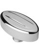 Billet Specialties Billet Retro Breather Plain Polished 1-1/4 Hole