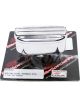 Billet Specialties Billet Breather Oval Ribbed 1-1/4 Hole