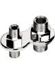 Billet Specialties Billet Bulkheads A/C 2 Port -10 / -6 Screw On