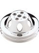 Billet Specialties Sb Chev Water Pump Pulley Doub Le Billet, Short Pump