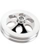 Billet Specialties P/Steer Pulley V Belt 2 Groove Saginaw Pump Press On