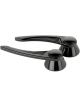 Billet Specialties Ball Milled Door Handles Gm/Fo Black 49Up 1/2 Rou