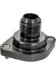 Billet Specialties Thermostat Housing Ls -16An Black Straight Up Bil