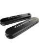 Billet Specialties Ls Chevrolet Script Black Cast Valve Covers