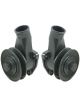Bob Drake Flathead 32-34 Water Pump Set Plain Steel