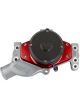 CVR Water Pump Electric 1-3/4 in Hose Barb Inlet Aluminum Natural / Red