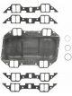 Felpro Sb Chry 361 383 400 Steel Int Valley Pan Gaskets 1.23 X 2.27
