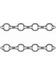 Fel-Pro Exhaust Gaskets Header Steel Core Laminate Dart and Trick Flow Sp