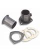 Flowtech Header Reducers 3-Bolt Flange 2.5 in. Inlet 2.25 in. Outlet