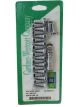Gardener-Westcott Bbc Oil Pan Bolt Set Chev Chrome Plated Chevy Sy