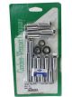 Gardener-Westcott Ford 351C Intak Manifold Bolts Hex Polished S/