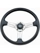 Grant Elite Gt 14 Dia 3-3/4 Dish, Silver Spokes