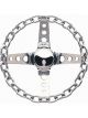 Grant Classic Chrome Chain 11 3-1/2 Dish 4 Spoke
