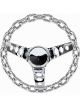Grant Classic Chrome Chain 10 5-1/2 Dish 3 Spoke