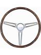 Grant Classic Nostalgia Wheel Hardwood, 15Dia, 4-1/8 Dish