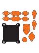 Jaz Engine Blockoff Kit Intake / Exhaust / Water PUMP / Fuel Pump