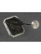 Lokar Billet Rectangular Boot Ring With Boot