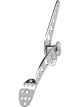 Lokar Lakester Throttle Pedal Chrome Steel- Drilled