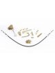 Lokar Cable Operated Shifter 12 4L60 Mushroom