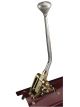 Lokar C4 12 Floor Mount Shifter Lokar Knob (FMS60C4CL)
